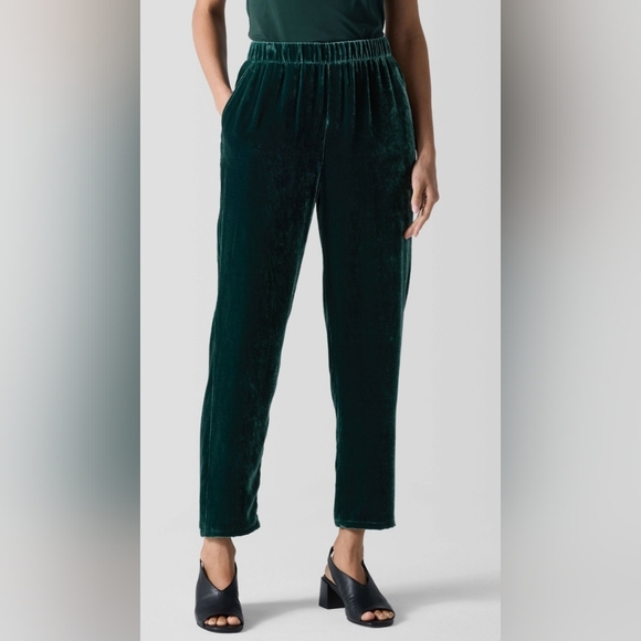 Eileen Fisher Pants - Eillen Fisher Velvet Ankle Pants